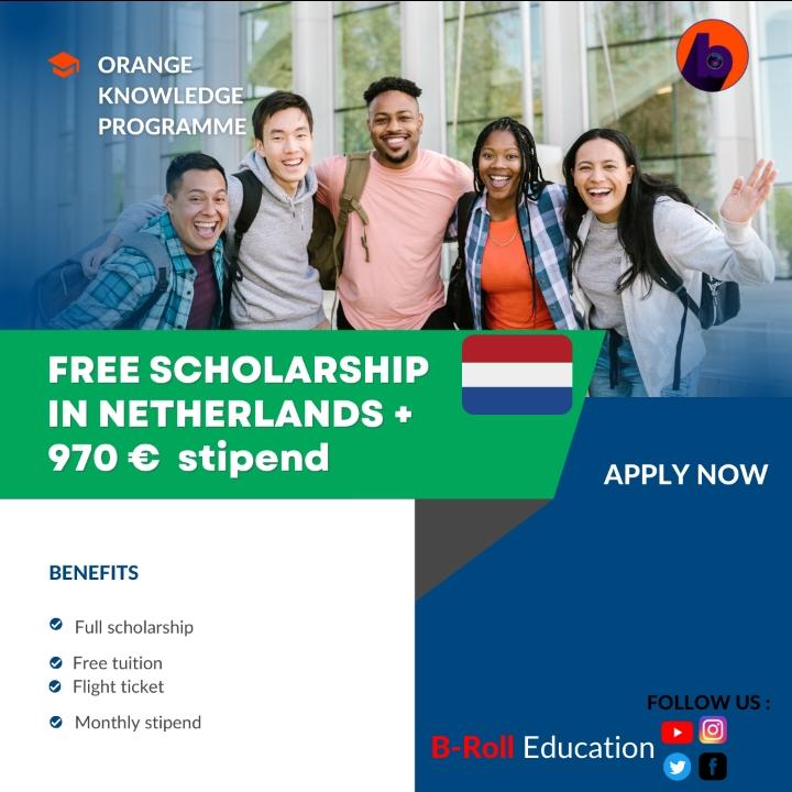 education_roll's tweet photo. NETHERLANDS OKP scholarships 
video out now: https://t.co/7L4KeVQDzB

#ScholarAlerts #Scholarships #opportunities #studyabroad #moveabroad #Students #collegestudents #YouTube https://t.co/GhcfymAw2R