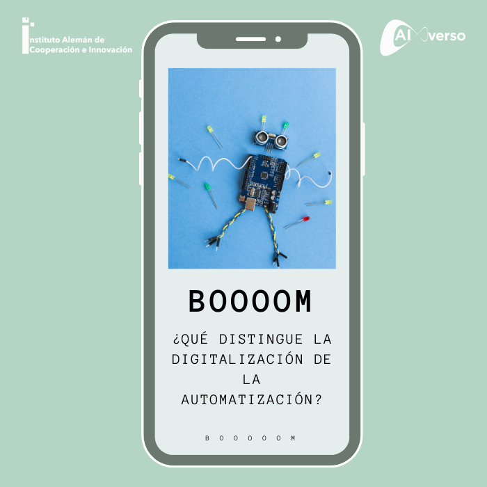 AI_verso's tweet photo. ¿Sabes cuál es la diferencia entre digitalizar y automatizar? ¡Conoce las 10 diferencias!  https://t.co/L6eJ7JPNo3 #digitalización #automatización #productividad #InteligenciaArtificial #Robot #dgital https://t.co/F1CgmqYWTx
