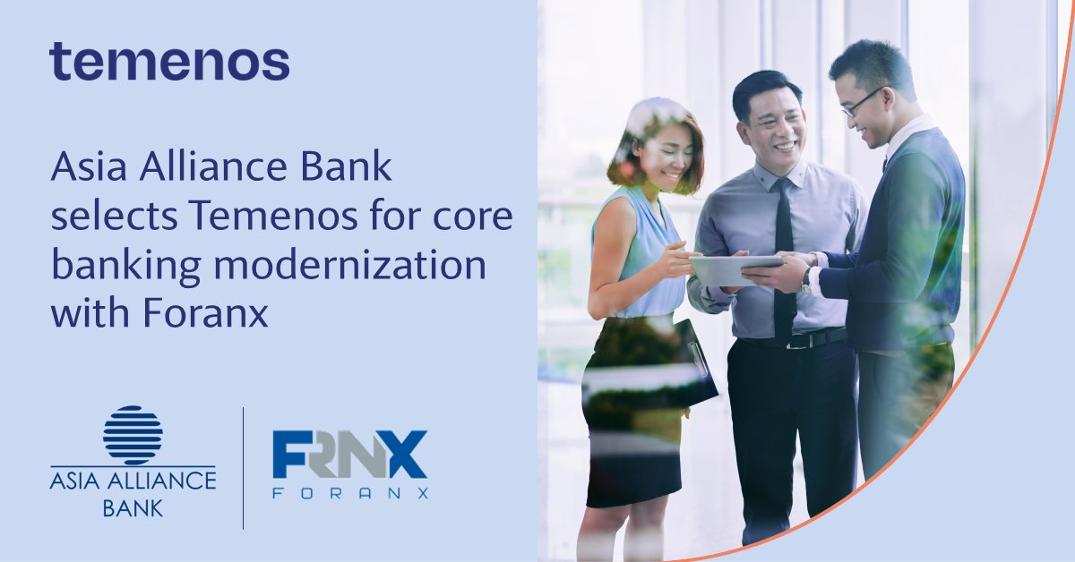 Temenos on Twitter "We are proud that Asia Alliance Bank has chosen