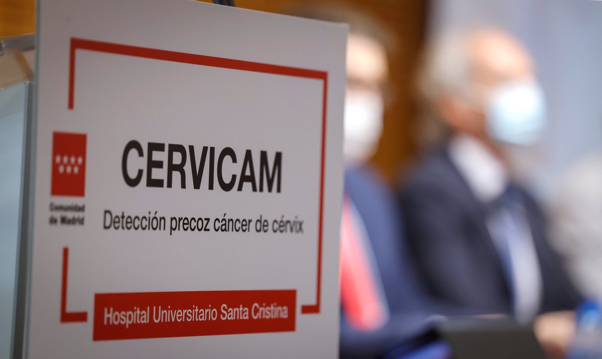 eruizescudero's tweet photo. Los programas de cribado de cáncer permiten detectar de manera precoz la enfermedad y actuar lo antes posible.

A las numerosas acciones que tiene en marcha @ComunidadMadrid sumamos una más, centrada en el cuidado de las mujeres: la detección precoz del cáncer de cérvix, CERVICAM https://t.co/ZD77vKcPQE