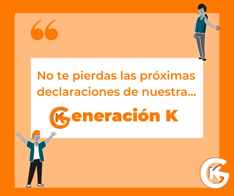 WeAreKairos_'s tweet photo. Como ya te anunciamos, ¡volvemos con nuestra VII #GeneraciónK!🚀

¿Quieres conocerla más en profundidad?🤔
👩🏻‍💻👩🏻‍💻Te lo cuentan en primera persona @agrodriguezs y Patricia Suárez, ambas llegaron a Kairós DS con nuestro programa para personas juniors.

https://t.co/F1zRmYffc7 https://t.co/RwwNMjxG0N