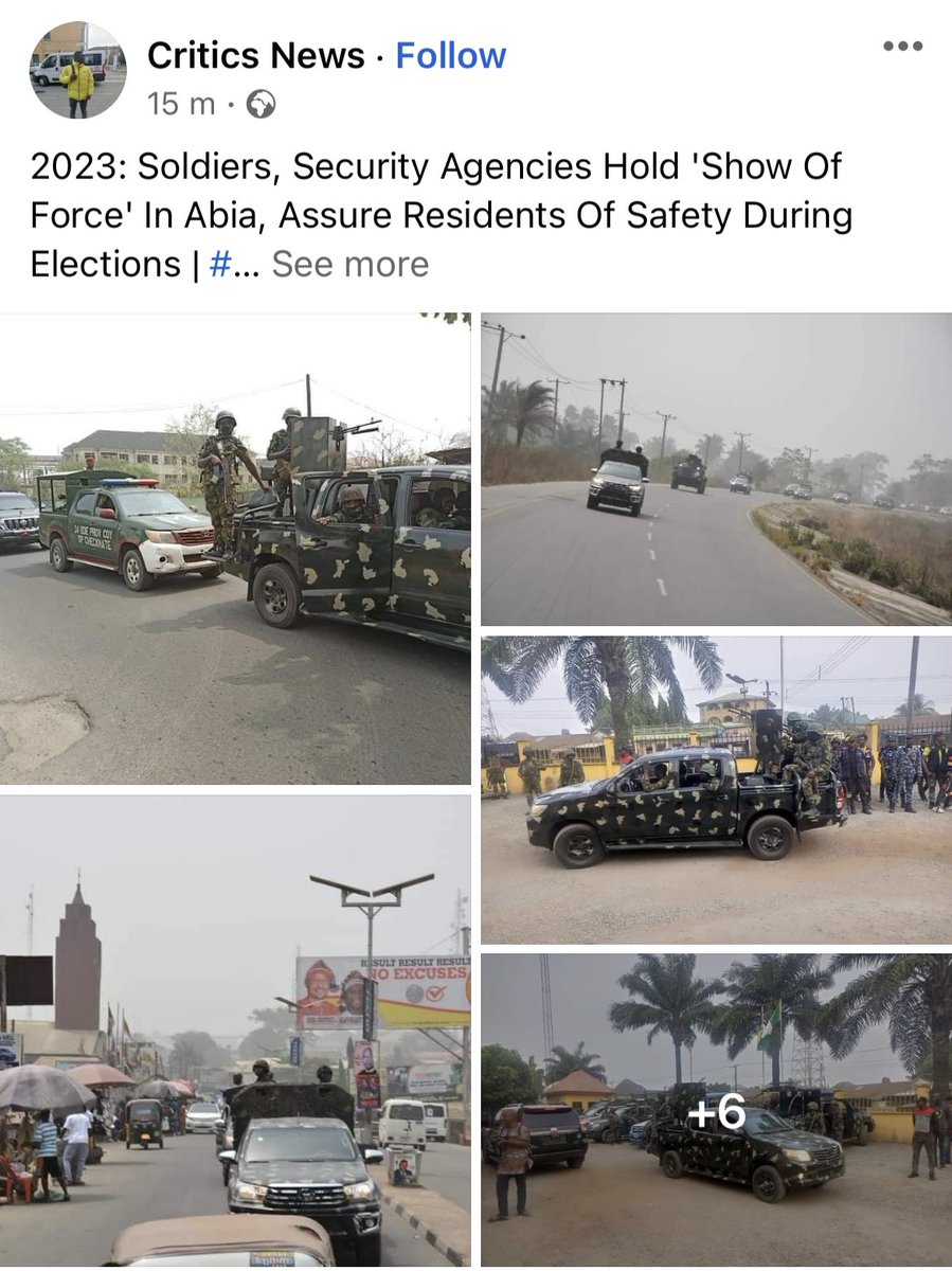 simon_ekpa's tweet image. This is what Nigeria terrorists in uniform have been doing against Biafra civilians. Show of force against innocent people without any provocation and the @HQNigerianArmy, Nigeria news brag about it on social media. 
Tell them to come out today as we are sitting at home