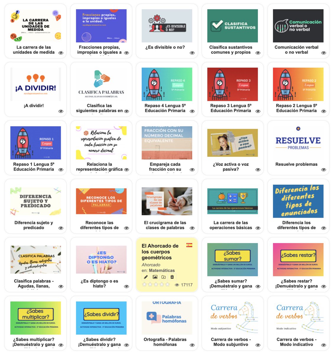 AyudaMaestros's tweet image. 30 actividades interactivas para repasar Lengua y Matemáticas. 👉 ayudaparamaestros.com/2022/03/30-act… Por @Manu___Velasco