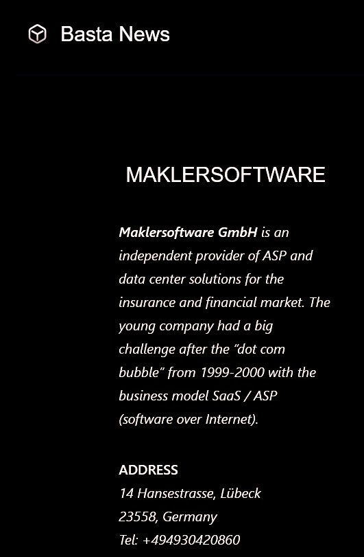 Maklersoftware Black Basta