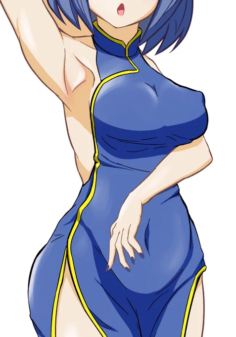 Chloeさんところのアオイさん合同に参加しました珍しく真面目に服描いたので見てね 