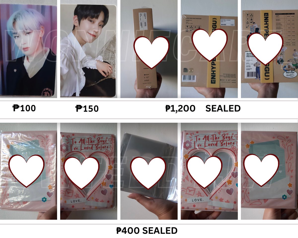 wonniecart_'s tweet photo. UPDATE

wts lfb onhand ph

⤷ Ni-ki POM
⤷ Jake D:D odysseus ver.
⤷ Sunoo D:D scylla ver.
⤷ Sunoo hype lenti
⤷ Sunoo B:DO dusk

# enhypen ph ni-ki jake sunoo jungwon hee hoon jay dimension dilemma border day one memories https://t.co/lA9l2In3Kw
