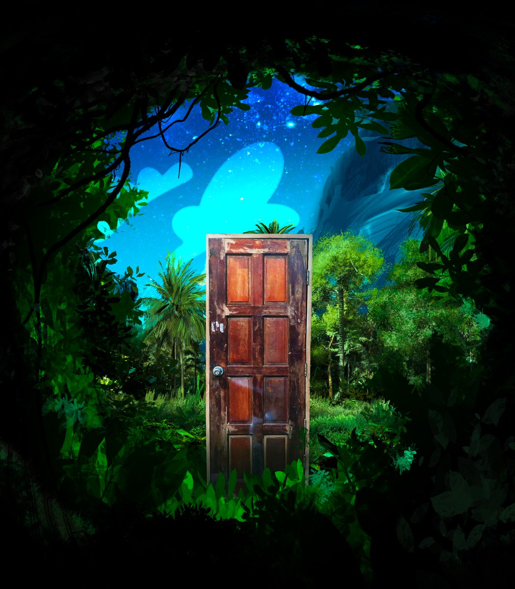 The universe gives to those who dream and wonder 🔮 

Follow your bliss, follow the banana ✨

The Bananaverse will open doors where there was only jungle 🐒🍌

#Art #Animation #3D #NFT #NFTcommunity #Adventure #Life #Dream #Discover #Wonder #Travel #Jungle #JungleParty