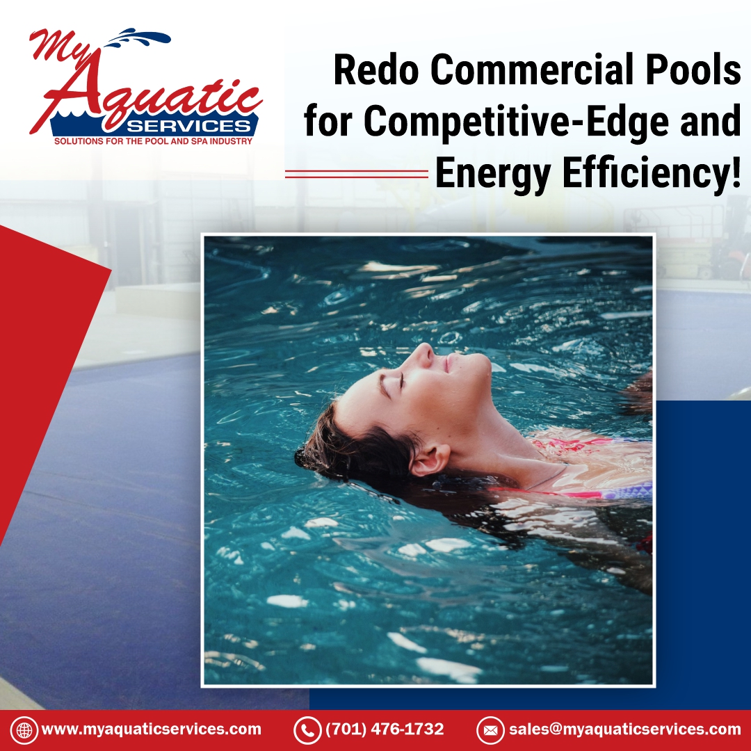 The professionals at My Aquatic Services renovate the entire pool area in a commercial setup in a state-of-the-art manner and help improve curb appeal, reduce operating costs, and save energy. 
To contact us, click myaquaticservices.com
#swimmingpool #aquatictherapy