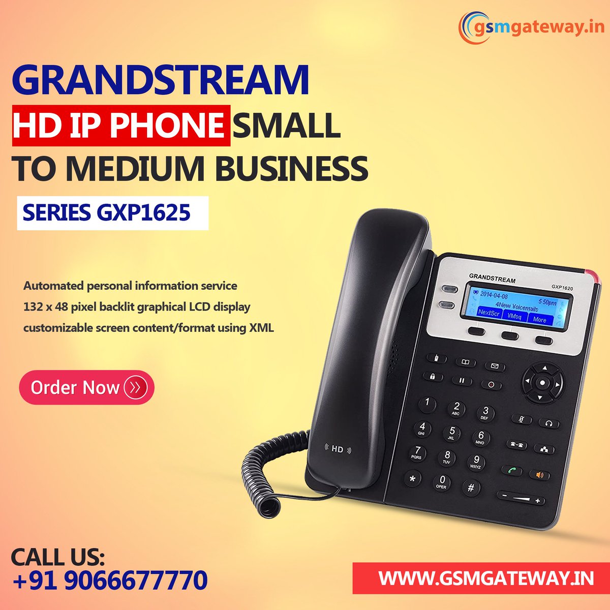 Gsmgateway1's tweet image. Do you need a Small to Medium #business  HD IP Phone and device? So don&apos;t worry we Provide the best IP Phone Devices in #India 

Contact Us: +91 9066677770
More info: gsmgateway594725946.wordpress.com/2023/02/20/wha…

#ipphonesystem #grandstream #voip #callcenter