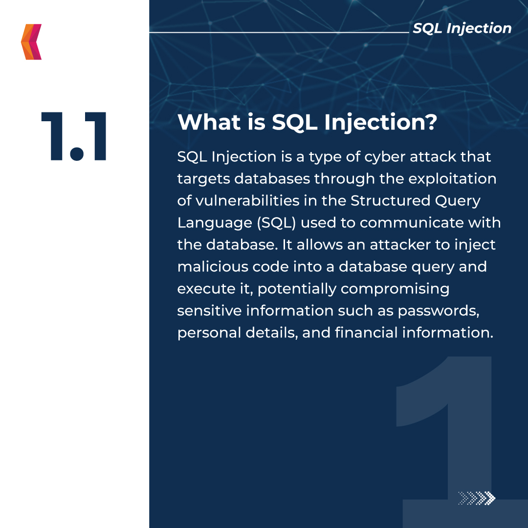 kratikal's tweet image. "Unleash the Power of #SQL_Injection and Take Your Data Security to the Next Level!"
We will discuss the idea of #SQL injection and various injection kinds, tools, and other ideas.
.
.
.
#cyber_attack #web_server #vulnerabilities #database #server #vapt #cyber_security #kratikal