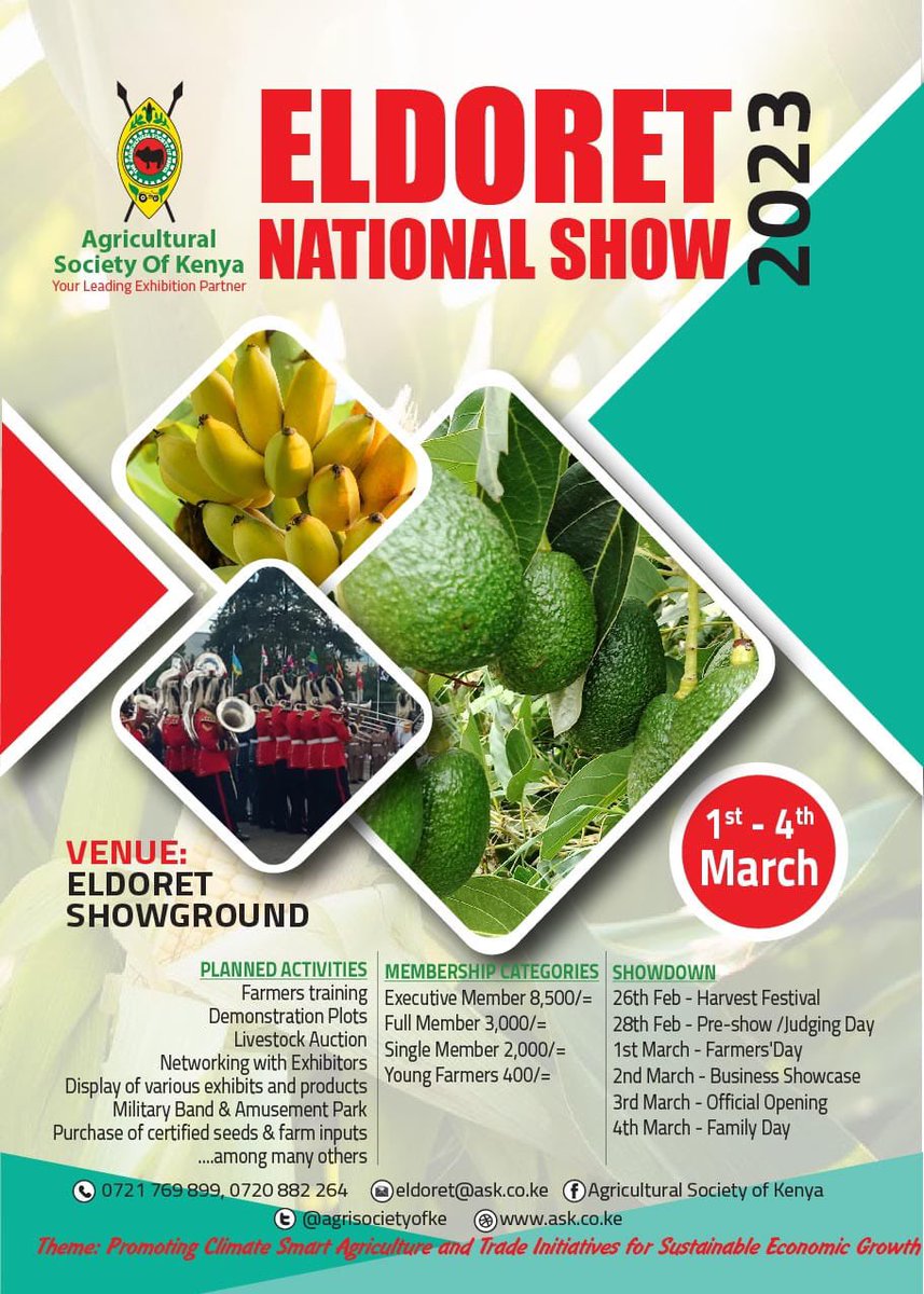 Agricultural Society of Kenya tweet media