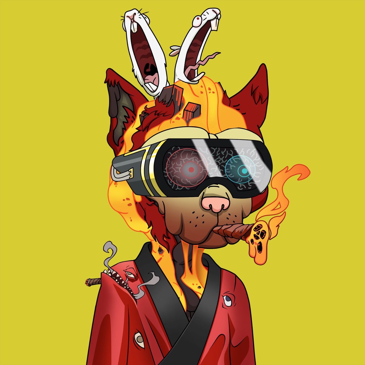 When your heart is Ape but your soul is Gutter…
Happy Mutant Monday
🦧🔥🐈‍⬛

<a href="/BoredApeYC/">Bored Ape Yacht Club 🍌</a>  
<a href="/GutterCatGang/">Gutter Cat Gang</a> 
#NewProfilePic by <a href="/BoredGutterCats/">Bored Gutter Cats</a>