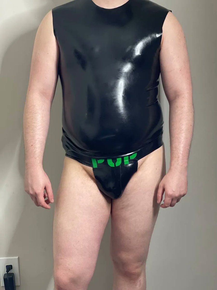 Feel super sexy in our latex underwear line. Available now in pup and non-pup versions at rubbrpup.com