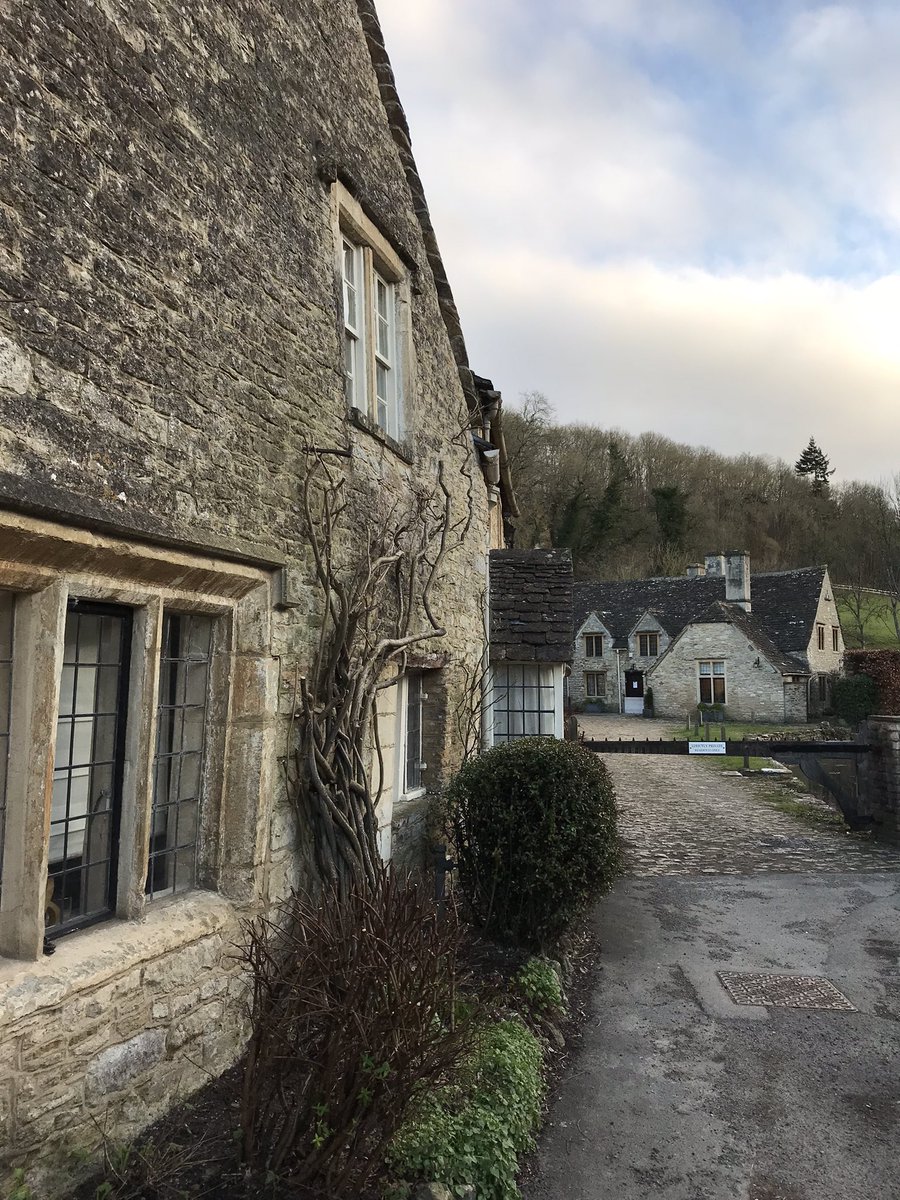 whereangiewand1's tweet photo. Tipped as the most beautiful town in England it does have that quintessential village vibe but what do you think? #castlecoombe #wiltshire #cotswolds #england https://t.co/fvddLn5g8p
