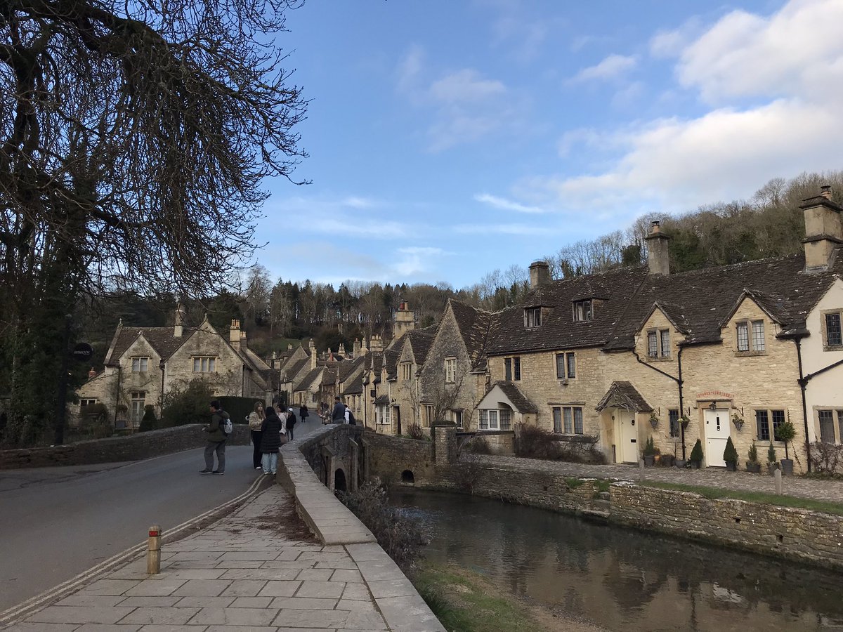 whereangiewand1's tweet photo. Tipped as the most beautiful town in England it does have that quintessential village vibe but what do you think? #castlecoombe #wiltshire #cotswolds #england https://t.co/fvddLn5g8p