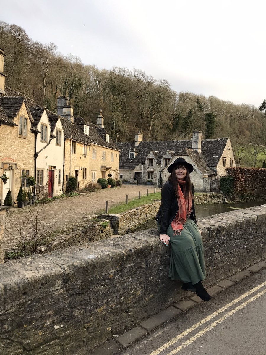 whereangiewand1's tweet photo. Tipped as the most beautiful town in England it does have that quintessential village vibe but what do you think? #castlecoombe #wiltshire #cotswolds #england https://t.co/fvddLn5g8p