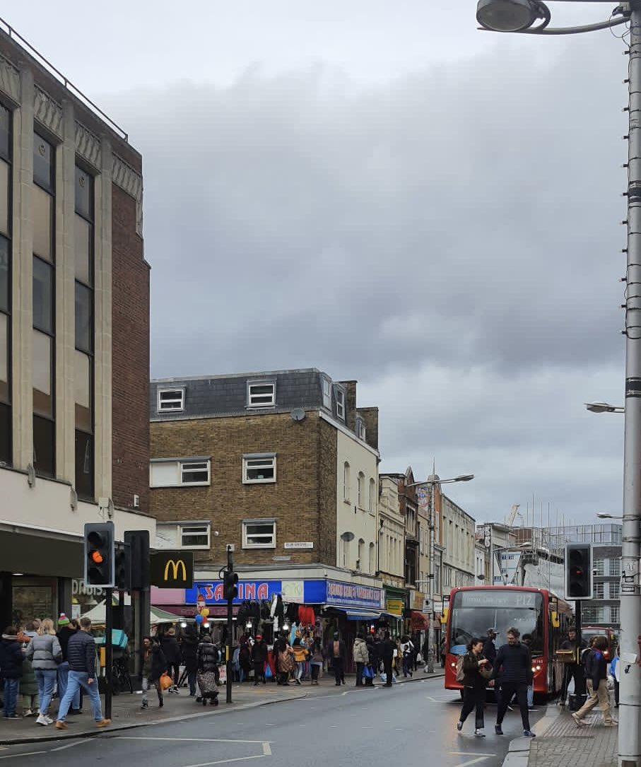 ACAPeckham's tweet photo. REMINDER that Rye Lane #Peckham is a Conservation Area with historic buildings from 18th, 19th, 20th centuries. The proposed development will harm this complex historic context. SIGN the petition https://t.co/b9JWQvbyFc https://t.co/AXseAFV54U