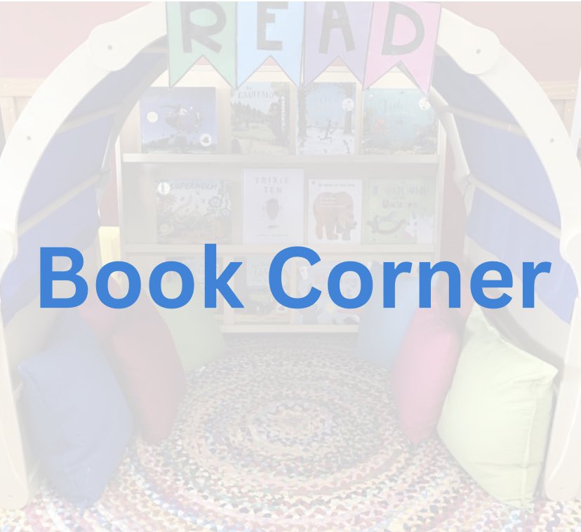 Taking it back to basics 

The book corner 

A place for children to play alone or with other children. Access to books stimulates children's imagination and thinking skills, encourages developing language, and provides opportunities for creative expression through storytelling.