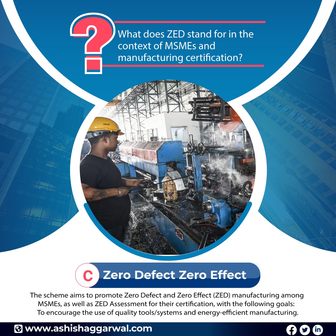 #GuesstheAnswer - Here is the answer to the previous MSME Question.
.
.
.
#AshishAggarwal #MSME #ZED #MSMESector #Spacemantra #AnswerChallenge #Certification #QualityTools #Manufacturing #MSMEIndia #EnergyEfficiency #Enterprises