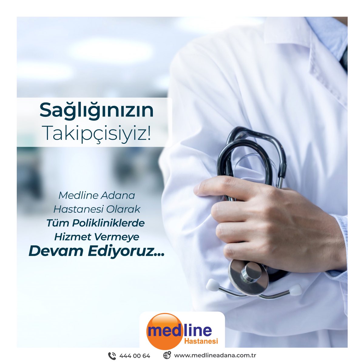 Medline Adana Hastanesi Olarak Tüm Polikliniklerde Hizmet Vermeye Devam Ediyoruz…

Bilgi ve Randevu İçin;
444 00 64 
medlineadana.com.tr
#sağlık #medlineadana #medlinehastanesi #medlineadanahastanesi