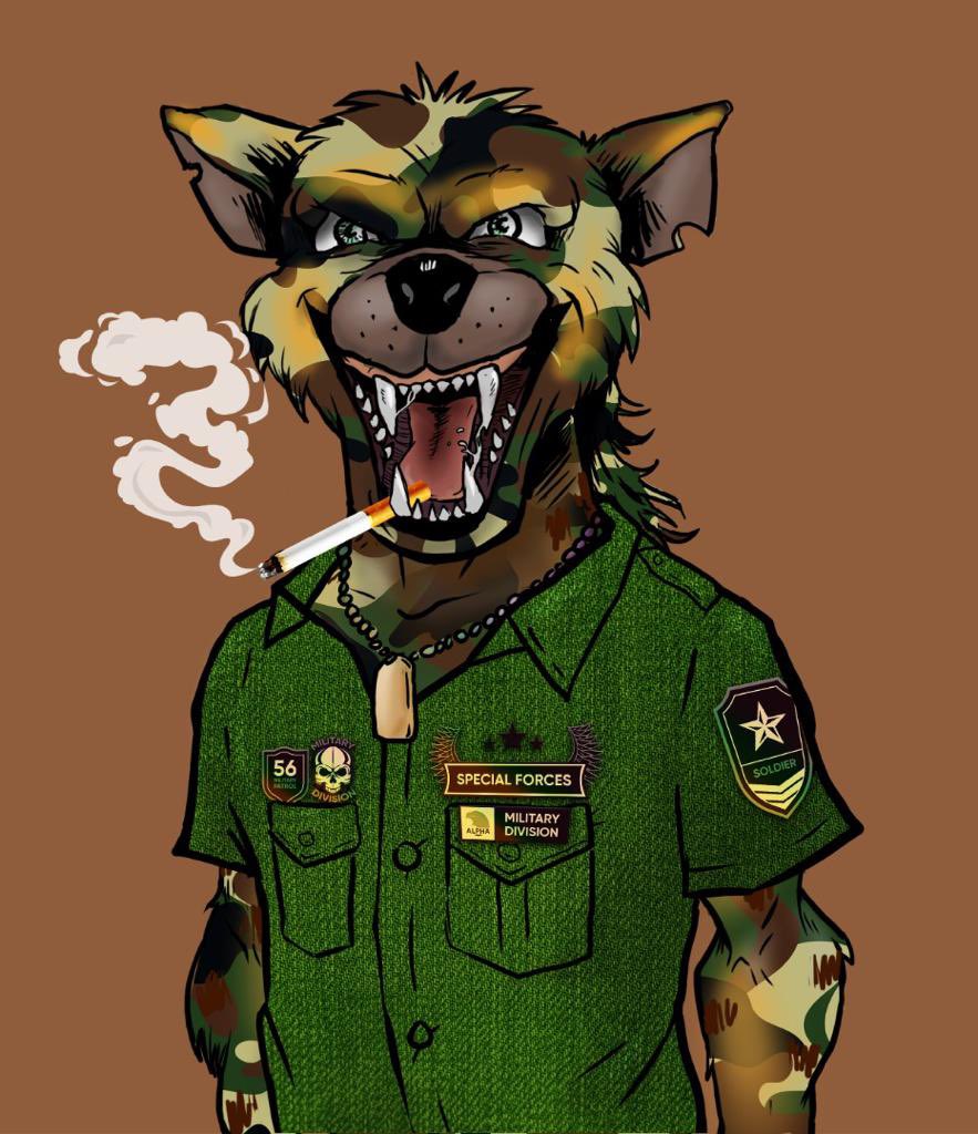 Join the hyena hype train! Our NFTs will make you laugh and roar with excitement 🦁🔥 #HyenaNFTs #CryptoArt #nftart #WHG