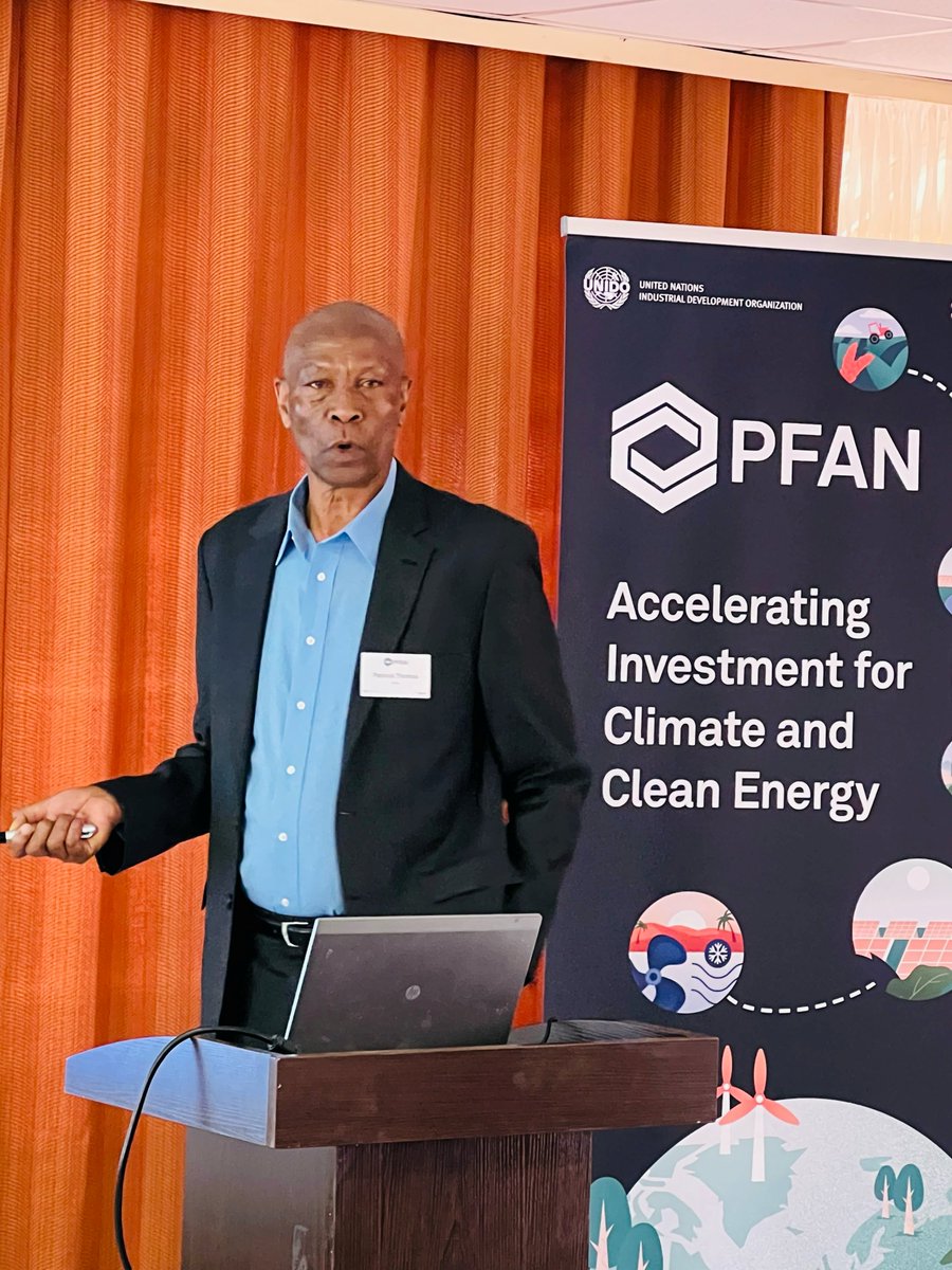 PFAN_Africa's tweet photo. Day 1 of the Sub-Saharan Africa Capacity Building Workshop. Country Coordinators and advisors share 
experiences, market overviews and plans towards increasing opportunities for financing for #climateadaptive and #cleanenergy projects. https://t.co/DTJMdAaqTm
