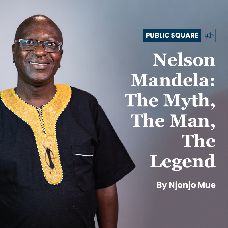 debunkdotmedia's tweet photo. It's been 33 years since Nelson Mandela shook off the shackles of Robben Island and took a breath of sweet, sweet freedom. 

@njonjomue captures the essence of this god-like icon, exploring his lasting legacy and his all-too-human flaws.