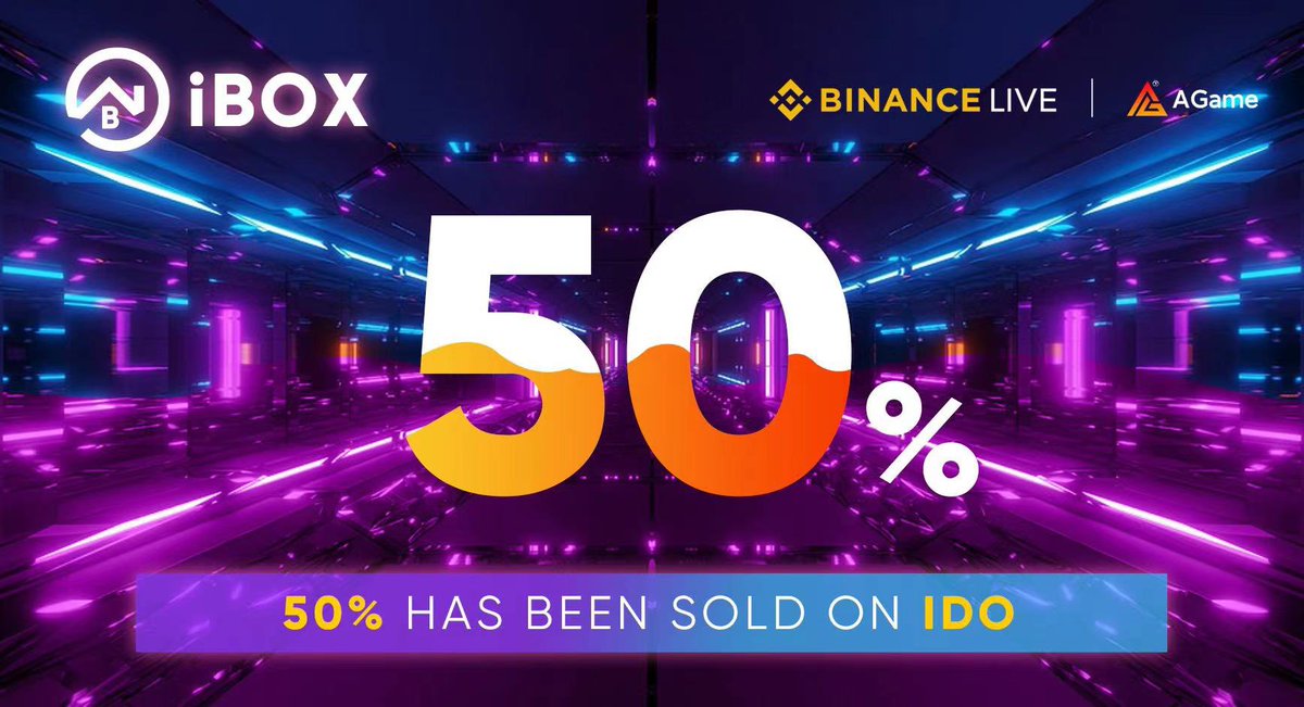 AIGEcoOfficial's tweet photo. 50%‼️‼️‼️
How great you guys🥳🥳🥳

#iBox
#iBoxInsurance https://t.co/TTydVCwMBA