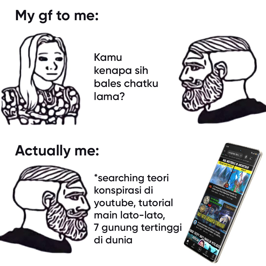 realmeindonesia's tweet image. emang suka gitu. betul tidak?