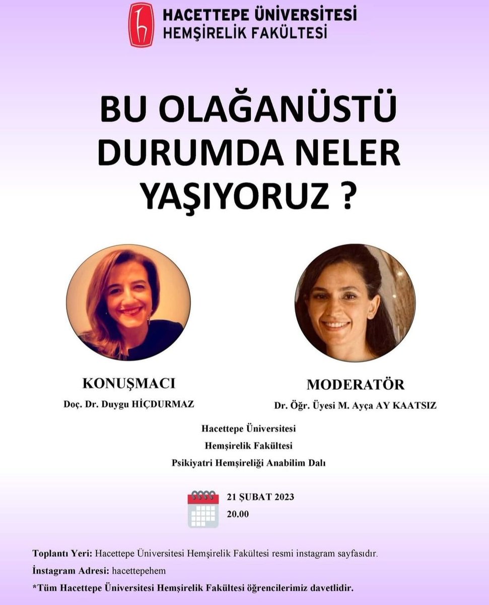 Katılımlarınızı bekliyoruz 😊