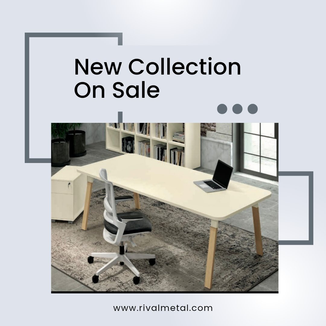 Yeni koleksiyon satışta!
.
.
.
___________________________
.
.
.#officefurniture #metalleg #rivalmetal #desktable #export  #expo #metal #officedesign #accessories #design #newmodels #bulletin #metalframes #leg #iso  #frames #exclusivefurniture