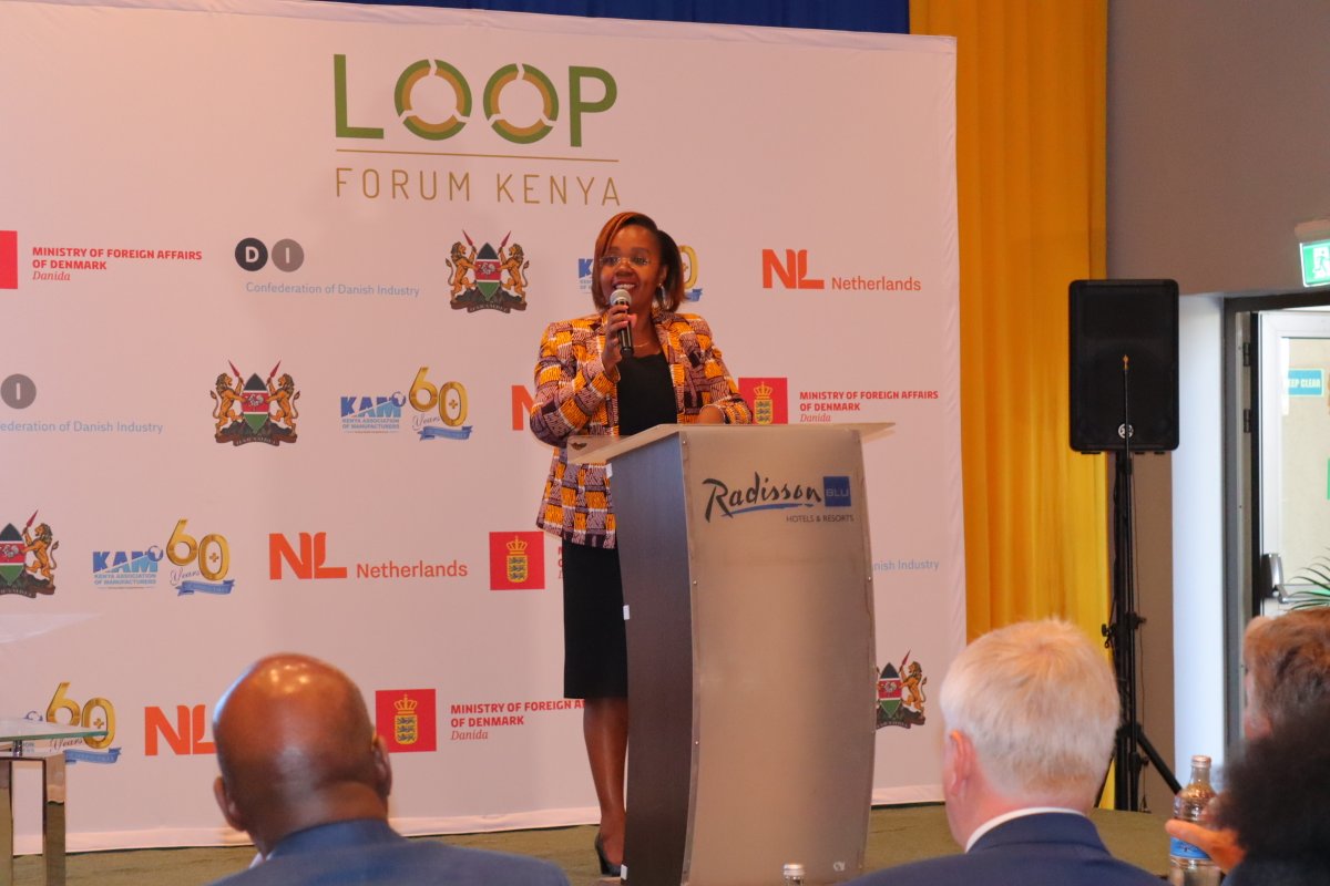 kirdi_kenya's tweet photo. Join KIRDI at the Kenya Loop Forum a first-of-its-kind exhibition happening now (20.02.2023) at Radission Blu Hotel Upper Hill. Opportunities in Circular Economy and waste Management will be discussed. #KenyaLoopForum #CircularEconomy @njogu_joyce @IndustryKE https://t.co/Q92ovSuiXv