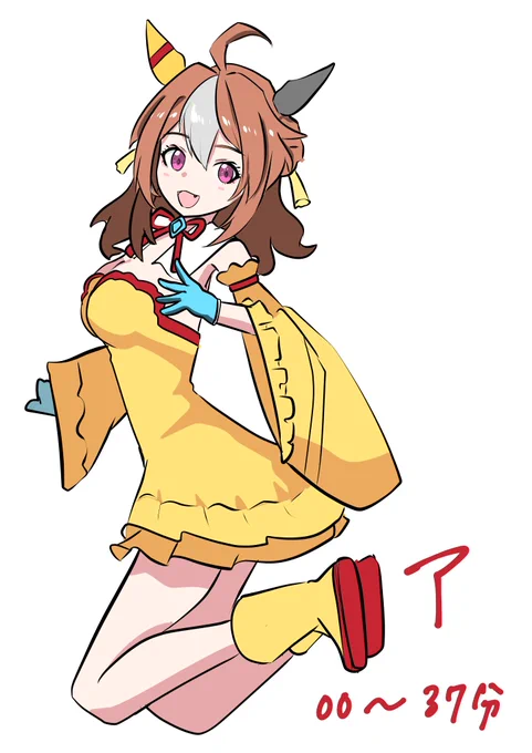 やぁみんな!30分ドローイングをやれば1日2時間で4枚描けちゃうんだ!練習は楽しいかい?全身絵を30分で描けるトレーニングをしたほうが絶対に楽しくなるぞ!ちなみにこれは今日描いた6枚のうちの4枚だ!#ウマ娘 #イラスト練習中 