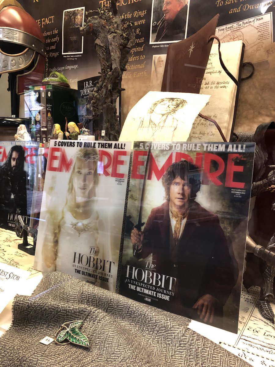 paulnapleton's tweet photo. The Anglo-Saxon village in West Stow, Suffolk is loving a bit of @empiremagazine for it’s #Lordoftherings exhibit! Keep it secret, keep it safe… #Ringquest https://t.co/s1FHMsmhNv