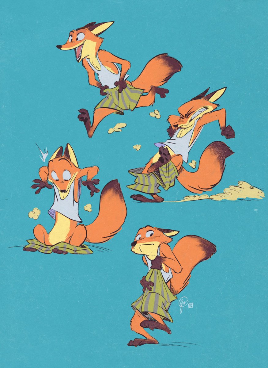 More Zootopia stuff yayand its Nick running around in his