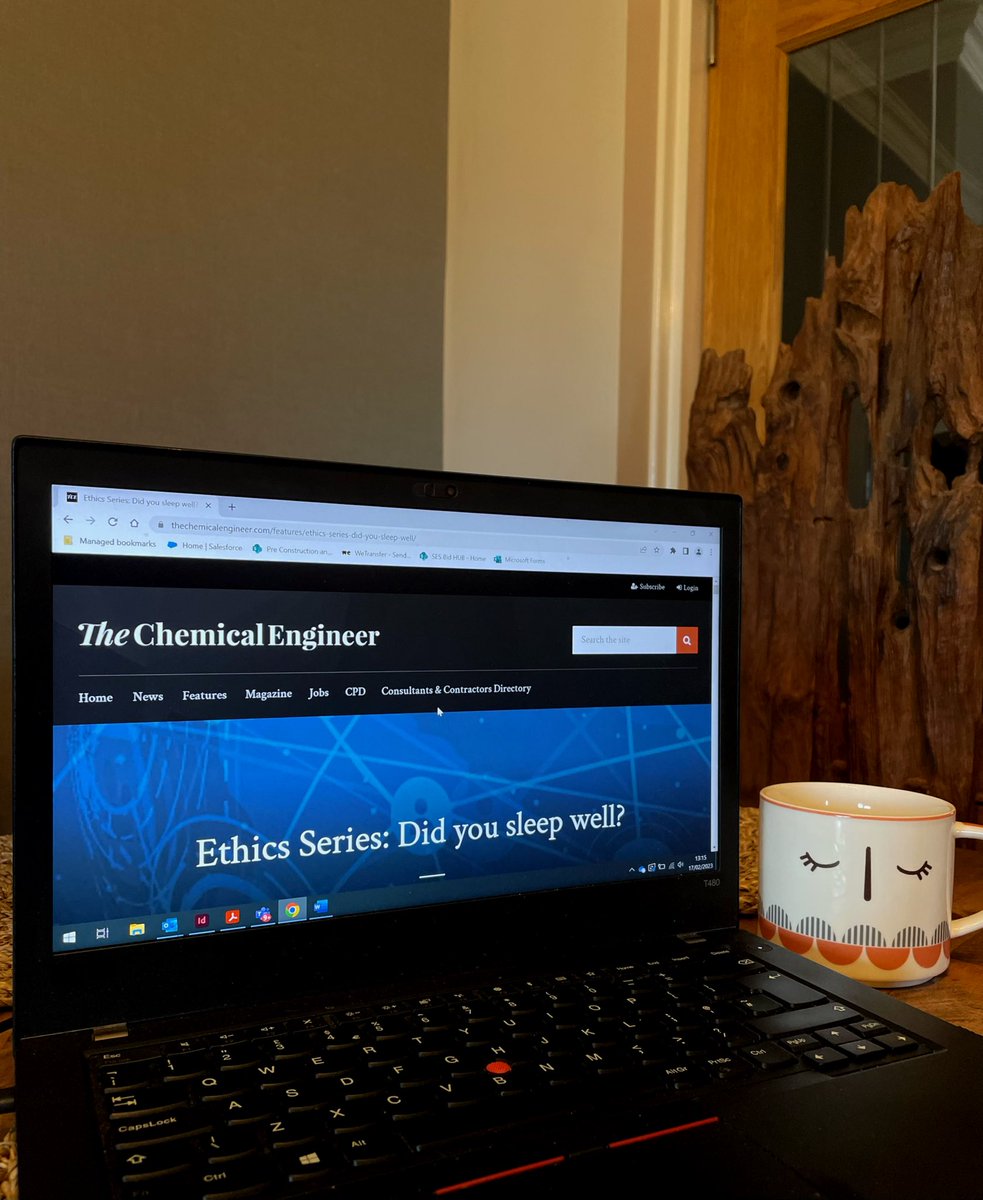 A great read - Did You Sleep Well by Dame Judith Hackitt 

This extract in particular inspired me: 

“Strong ethical leadership includes humility and being able to admit what you don’t know and when you need to seek help and inspiration.”

❤️ 

#Engineering #inspiration