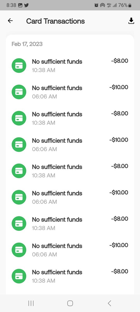 Ide8tech's tweet photo. @ourpaydayHQ Your updates are good, but how can I credit my usd virtual card with money and still when I try using the card, it keeps saying insufficient, and it's showing me it's credited. That's just BS.. thanks to @greyfinance, that saved me. https://t.co/q9rxjWEYn9