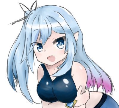 #初投稿の絵と今の絵を比べる
ちょっとはイラストらしくなったな! 