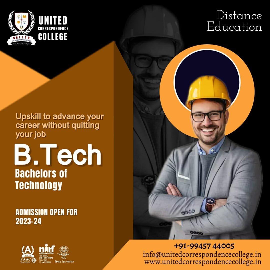 UnitedCorrespo1's tweet image. &quot;Advance your career with an accredited online BTech degree. Flexible, accessible and quality education for the digital age.&quot;
contact now: wa.me/+919945744005
Learn More: unitedcorrespondencecollege.in/course/bachelo…

#onlinebtech #distancelearning #onlineeducation #onlinelearning #ELearning