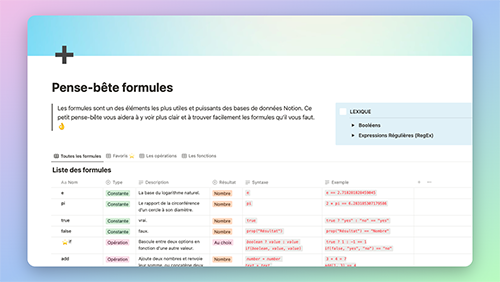 Nouveau Modèle
Pense-bête formules 🧮
par <a href="/amiral_panda/">Jeremy Foucray</a> 

Le petit compagnon pour vous former aux formules.

imaginotion.fr/mdl/formules-p…