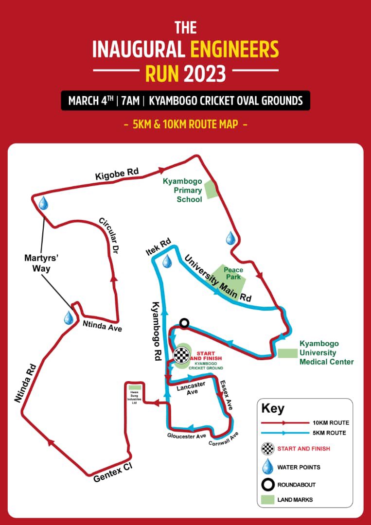 The 5km and 10km Route Map is officially out!

Have you registered for the Inaugural Engineers Run 2023 yet?

Kindly register using this link if you would love to participate.

forms.gle/BtJwJUj9KRXA7M…

#WED2023
#InauguralRun