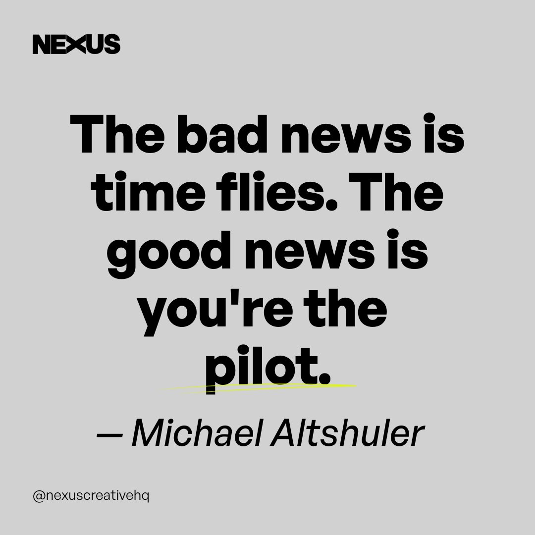 Ready, set, fly! Get motivated this Monday and be the pilot of your own destiny!  

#mondayquote #quoteoftheday #quoteforentrepreneurs