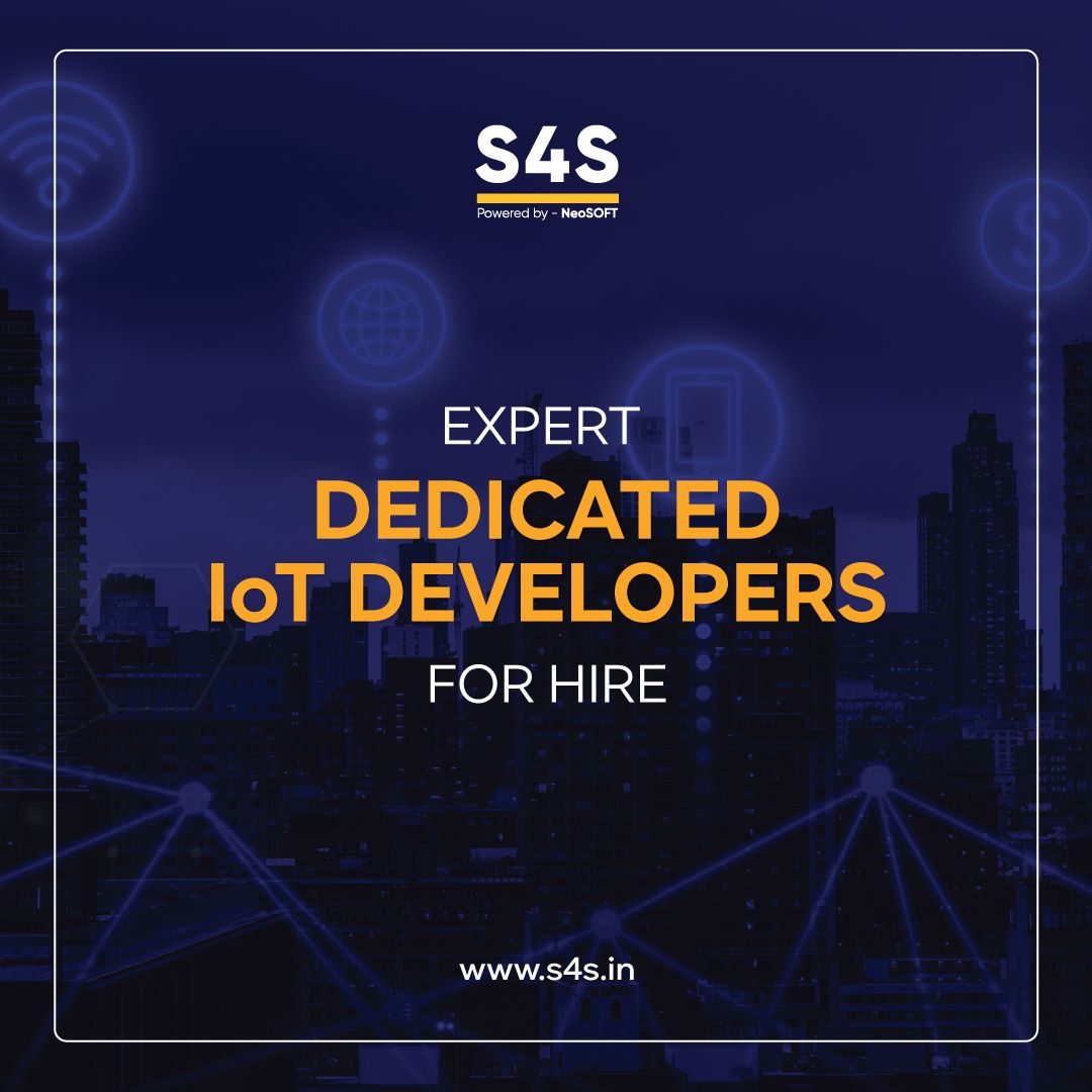 S4SupportGlobal's tweet image. Are you looking for top-notch IoT development expertise? Then look no further. Hire a team of dedicated #IoTdevelopers at S4Support to fast-track your project turnaround time. Contact us today to learn more and staff our IoT experts.