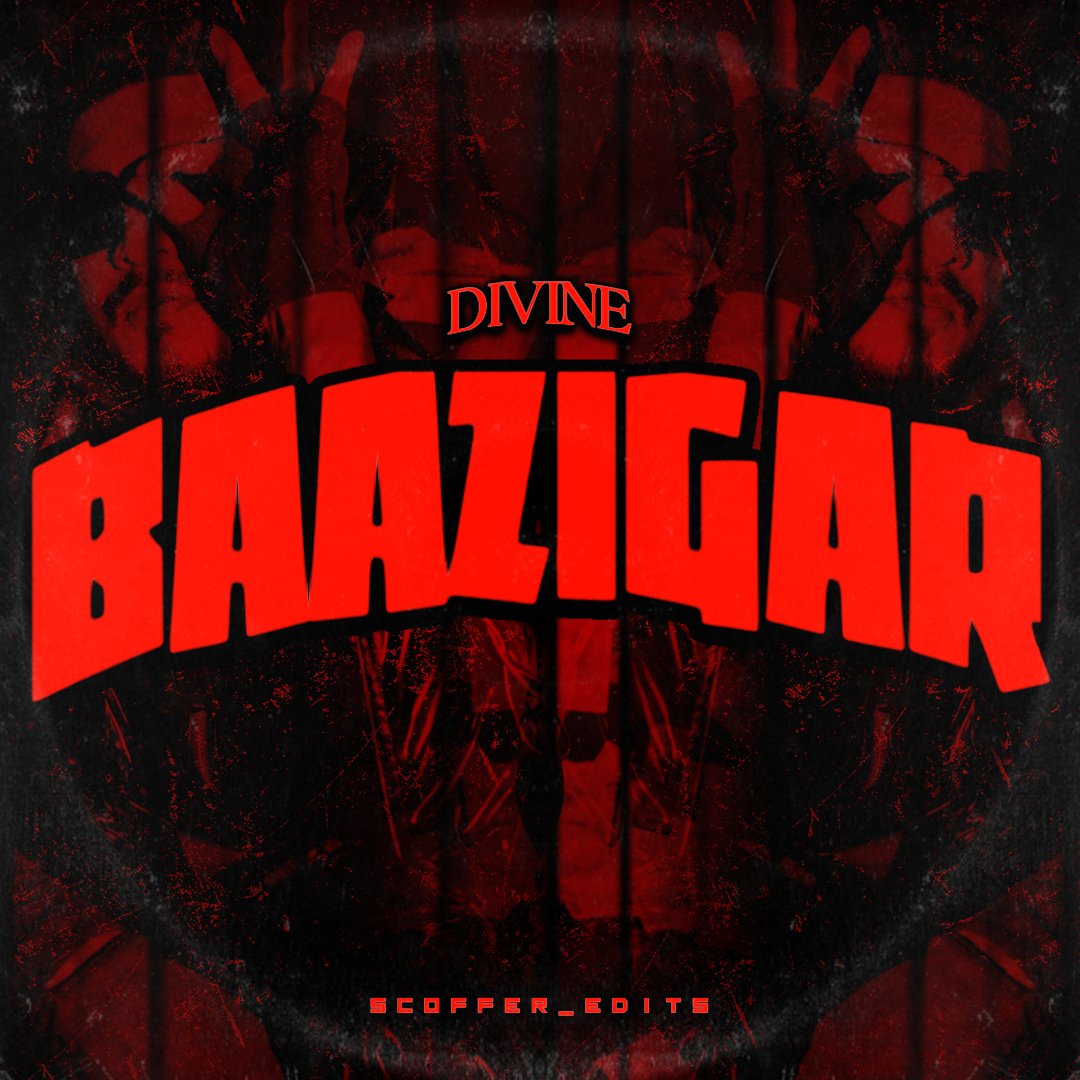 st_terminator's tweet photo. BAAZIGAR👑💯 

•Poster⚡- @VivianDivine
•Practicing....📱Fire 🔥
•Designed by ScofferEdits🌋
•Instagram - @scoffer_edits 📱✍

#baazigarposter #fanart #divineposter #vivianakadivine #graphicdesign  #graphicdesigner #design #photoshop #posterdesign #creative #poster #artwork https://t.co/WrmTixYnsa