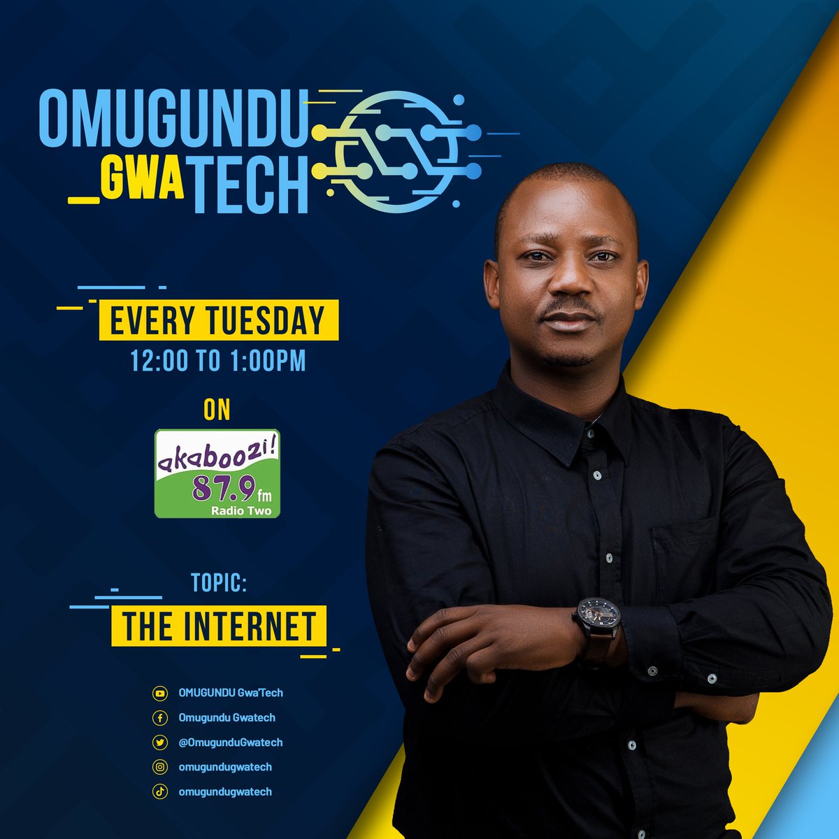PatrickMulin's tweet image. Still about the #internetmonth this tuesday on @AkabooziFm.Hghlights  #ecommercetips #BPOs #elearning #InternetOfThings #cybersecuritytips #smartagriculture @azawedde @MoICT_Ug @UCC_Official @Huawei @internetsociety @mtnug @beyonictech @interswitchug