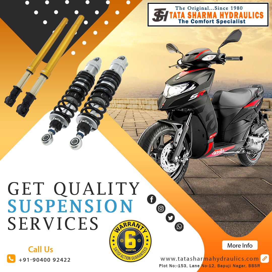TSHydraulics's tweet photo. Looking for a reliable and reasonable priced suspension repair workshop in bhubaneswar?
For more details please call us:
๐ +91-9040092422, +91-9938099650
๐ฉ tatasharmahydraulics@gmail.com
๐ https://t.co/aBjZmmxIj7
.
.
#suspensionsystem #shockabsorberservice #suspension https://t.co/UzjmneNDZA