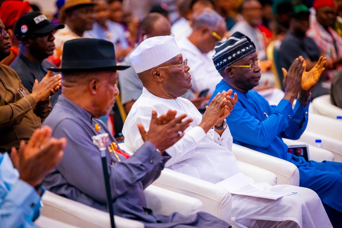 atiku's tweet photo. Last night, I met with Rivers State Stakeholders in Abuja. I discussed with them why the Rivers Recovery rally was shelved: My ambition is not worth the blood of anyone. I assured them that Rivers State and its people will remain dear to my heart long after the elections. -AA https://t.co/J5mmNrFnYo