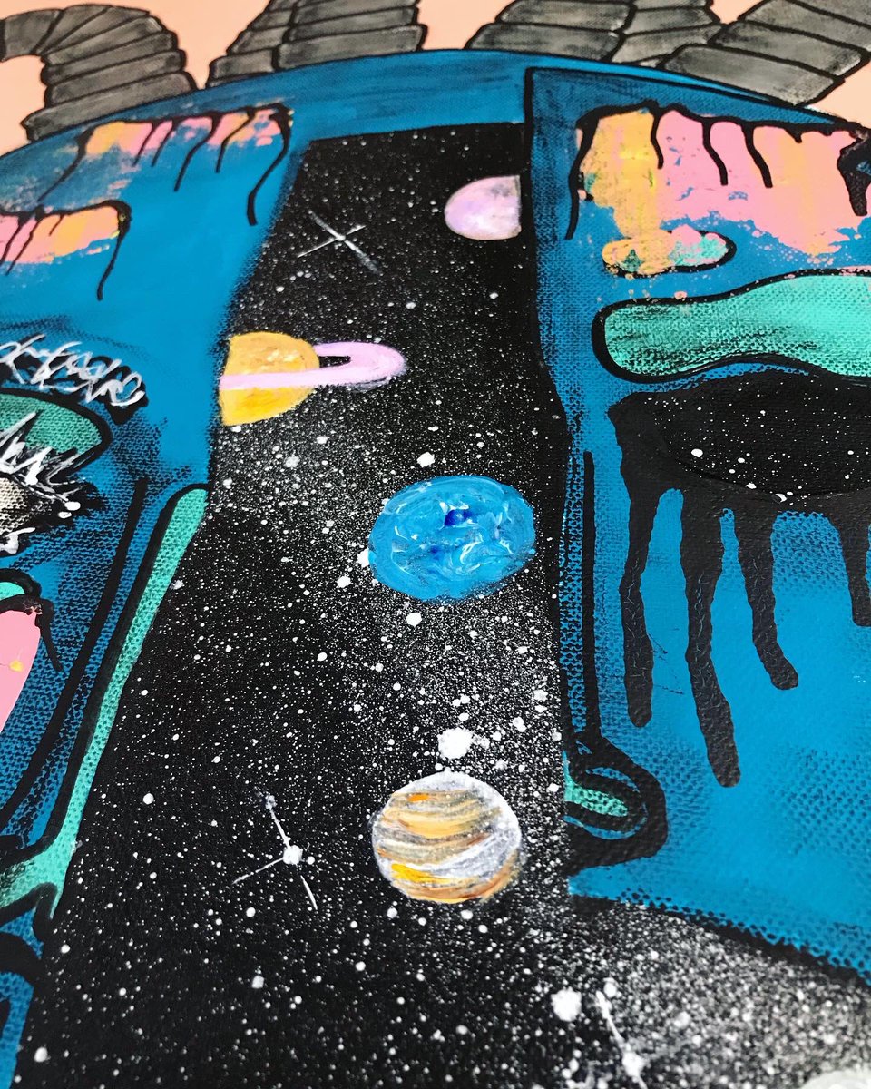 kukiabstractart's tweet photo. El universo en la cabeza 
60x50
Acrylic and pastel on canvas

This is one amazing painting that represents the power that we have inside us.

You can check out the rest of the exhibition at https://t.co/bJE4ojVVLH https://t.co/yDOl8g9wfO