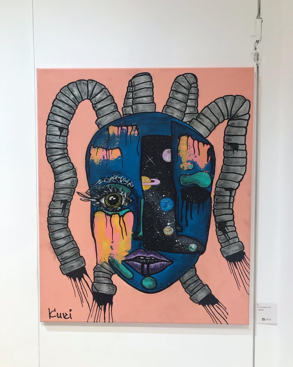 kukiabstractart's tweet photo. El universo en la cabeza 
60x50
Acrylic and pastel on canvas

This is one amazing painting that represents the power that we have inside us.

You can check out the rest of the exhibition at https://t.co/bJE4ojVVLH https://t.co/yDOl8g9wfO