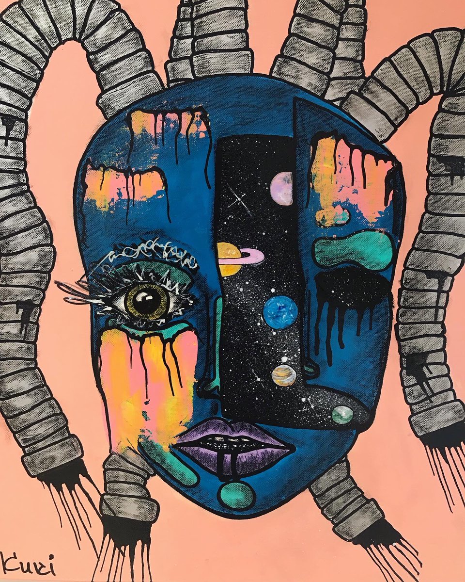 kukiabstractart's tweet photo. El universo en la cabeza 
60x50
Acrylic and pastel on canvas

This is one amazing painting that represents the power that we have inside us.

You can check out the rest of the exhibition at https://t.co/bJE4ojVVLH https://t.co/yDOl8g9wfO